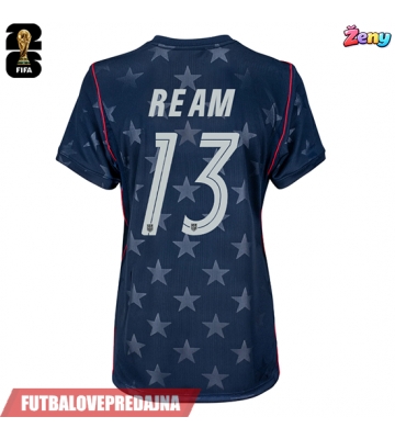 Lacne Ženy Futbalové dres Spojené štáty Tim Ream #13 MS 2026 Krátky Rukáv - Preč